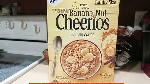 NEW Banana Nut Cheerios Review!