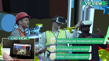 VR Technology for AEC Industry - Navisworks, Solidworks, Aveva PDMS to VR in Real-time