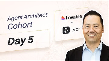 Agent Architect Cohort Day 5 Finale: Build a YC-Grade AI App with Lyzr + Lovable in 90 Minutes