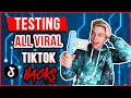 Tiktoker Tests Tiktok Life Hacks! *CONFUSION*