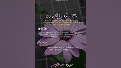 سورة الماعون [مع الترجمة] عبد الباسط عبد الصمد