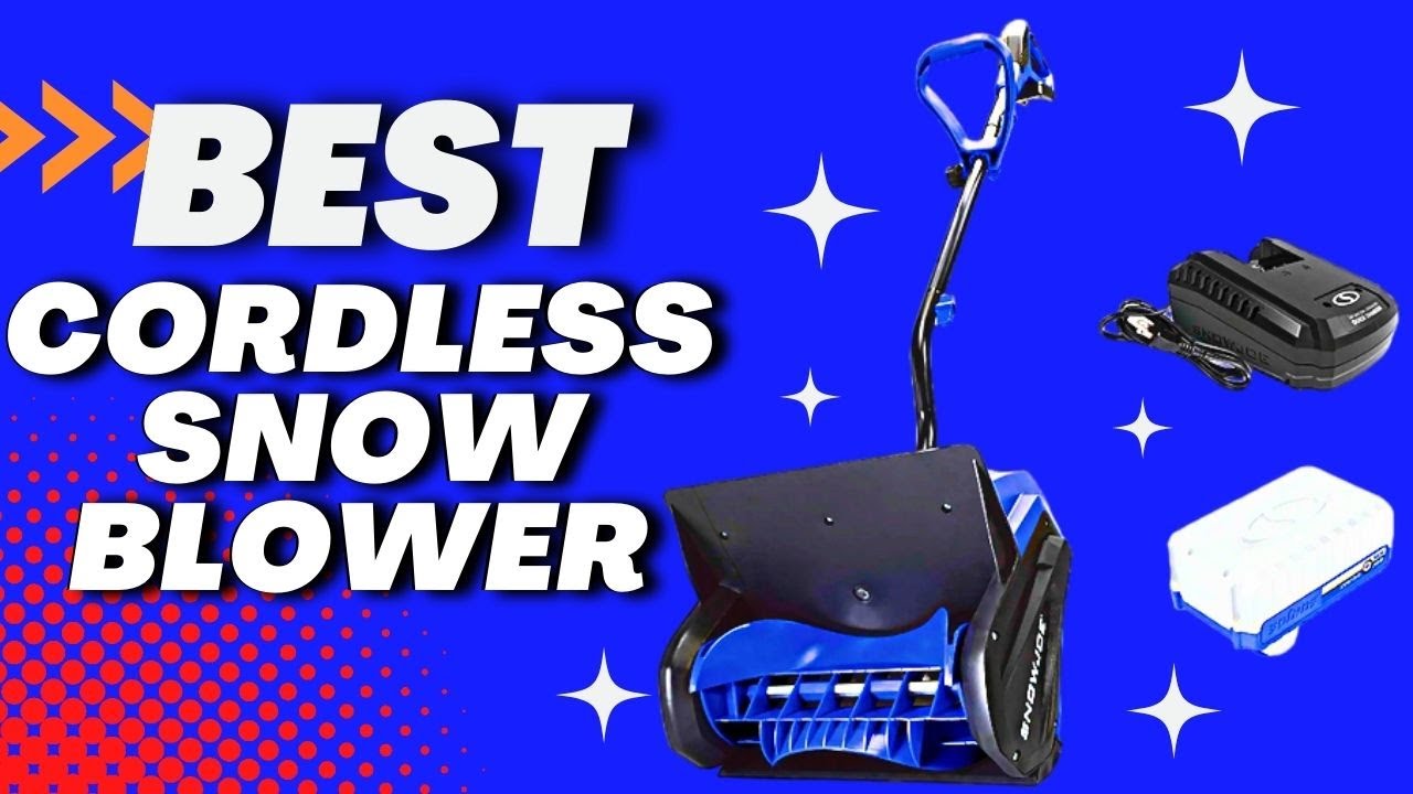 Top 5 Best Cordless Snow Blower 2025 - YouTube