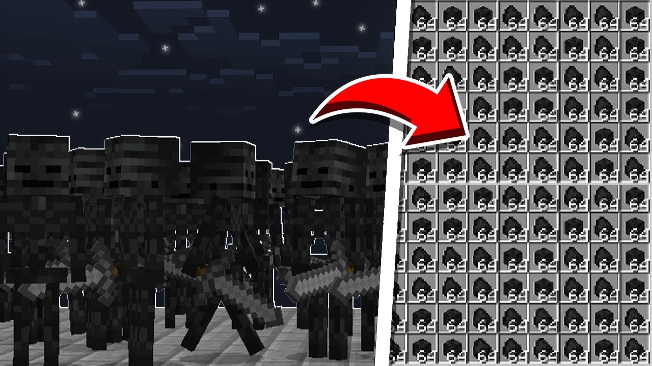 FARM DE WITHER SKELETON SIMPLES E EFICIENTE // SKYBLOCK#24