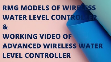 Advanced Wireless Fully Automatic Water Level Controller - #Borewell to #Tank-#Solar transmitter