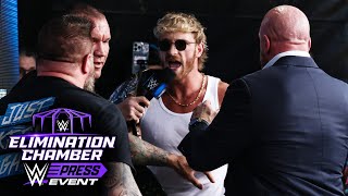Triple H tears apart Logan Paul and Kevin Owens: Elimination Chamber Press Event