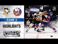 First Round, Gm 3: Penguins @ Islanders 5/20/21 | NHL Highlights