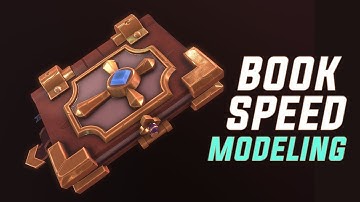 Autodesk Maya 2018   Stylized Book Speed Modeling Yanaworldwide