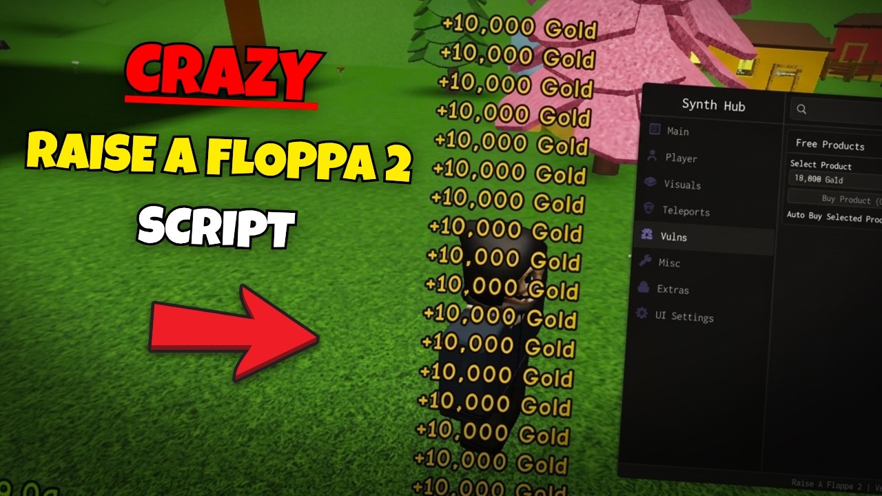 [INF MONEY] BEST RAISE A FLOPPA 2 SCRIPT | Synth Hub - YouTube