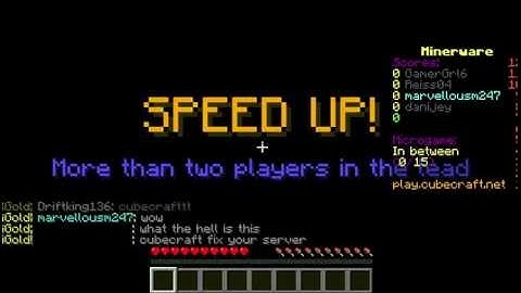 Minecraft: Cubecraft Minerware Glitch