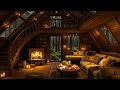 Crackling Fireplace In Cozy Cabin Ambience With Soothing Jazz Rain Sounds For Peaceful Moments Crackling Fireplace In Cozy Cabin Ambience With Soothing Jazz Rain Sounds For Peaceful Moments