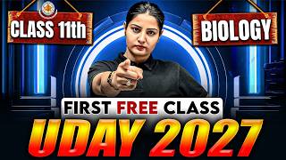 RBSE Class 11th Biology | Uday 2027 | First Free Class by Rekha Ma’am | RBSE Wallah
