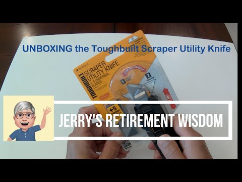UNBOXING the Toughbuilt Scraper Utility Knife