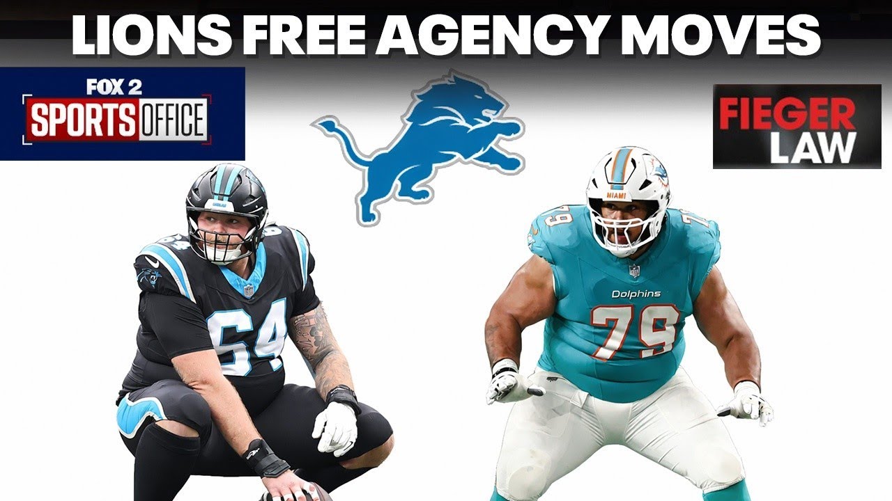 Lions dive into free agency with offensive line help