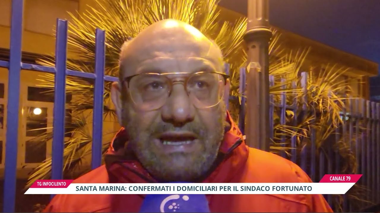 Santa Marina: confermati i domiciliari per il Sindaco Fortunato