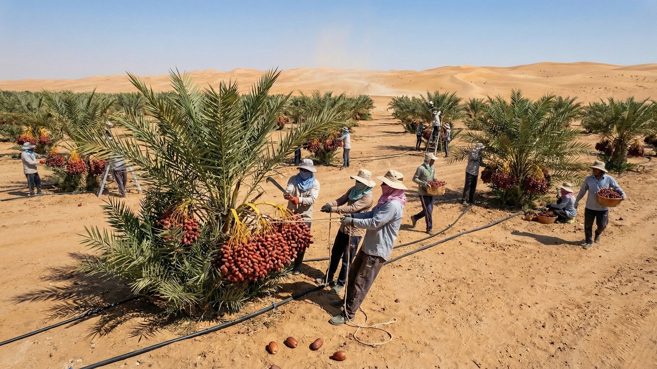 Hard to Believe! They Planted Date Palms in a Harsh Desert — The Outcome Gets Everyone Talking