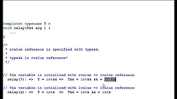 C++ 11: Rvalue Reference - Perfect Fowarding