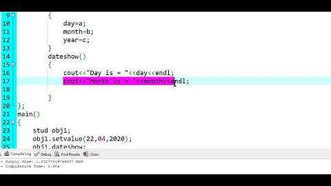 OOP object and class pashto tutorial