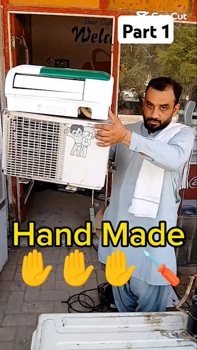 Hand Made Mini Air Conditioner ❄️#Habib AC Wala#airconditioner