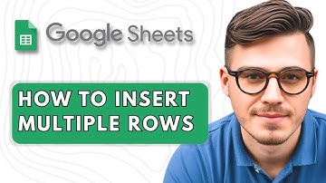 How to Insert Multiple Rows in Google Sheets [2025 Guide]