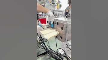 Do you know how to produce pvc solid door frames , wpc door frames making #extrusion #machine