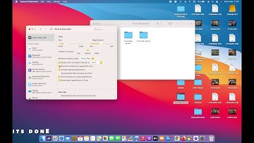 HOW TO ENABLE OR DISABLE MINIMISE WINDOWS INTO APPLICATION ICON IN MACOS BIG SUR 11.2