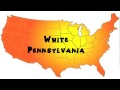 How to Say or Pronounce USA Cities — White, Pennsylvania