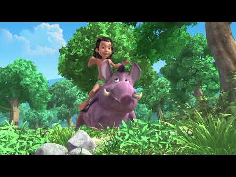 🌴🐻🐯🐆 RANA! | Jungle Book 2 Cartoon For Kids | Mega Episode | English Stories