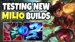 Challengery support tries out a NEW Milio builds - milio support-  14.6 League of Legends