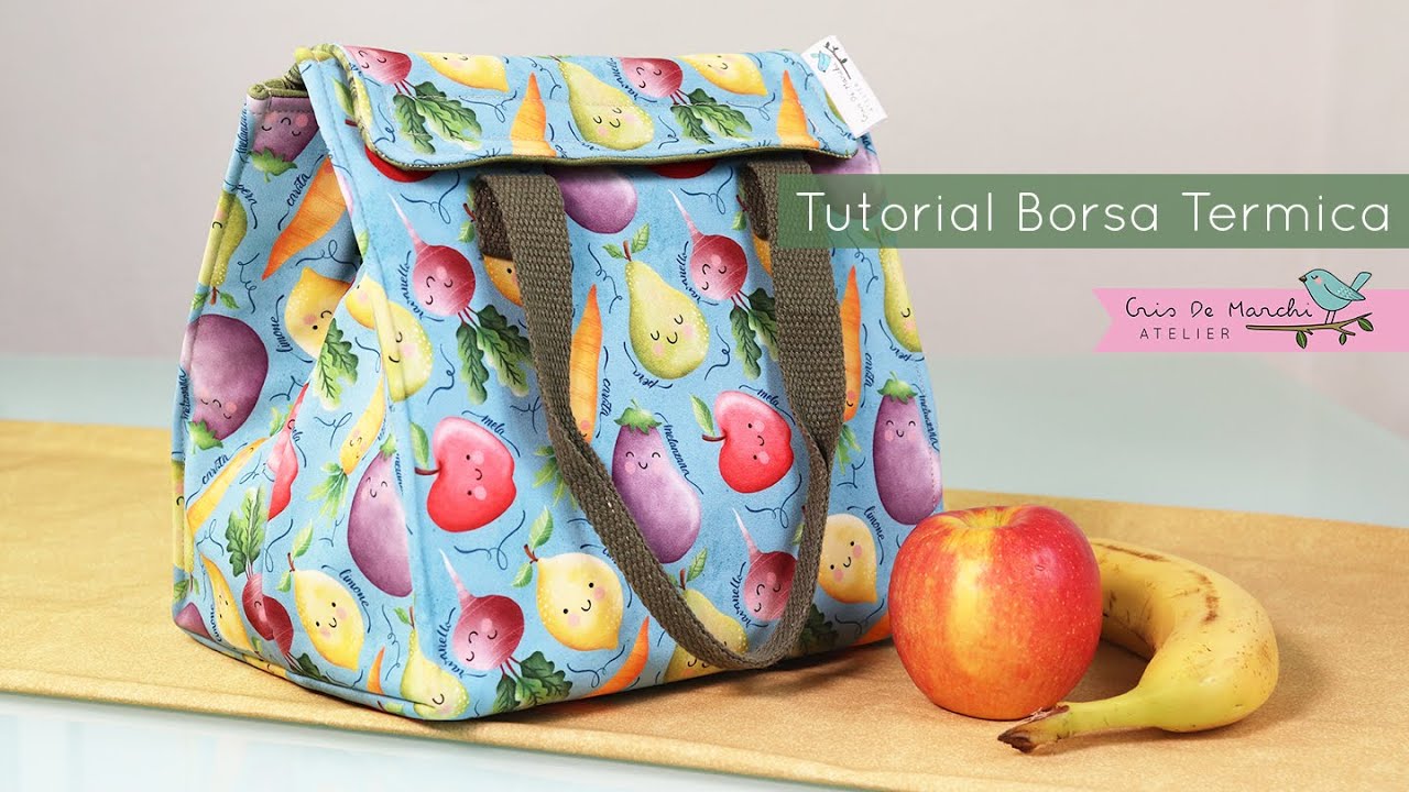 Tutorial bolsa térmica portátil