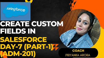 How to create custom fields in salesforce || Salesforce Training Videos || Salesforce Tutorial