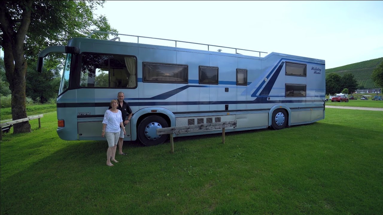 Größte Wohnmobile der Welt: 12m Volvo B10M Holiday Home. 4x4 Quad. Riesen-Küche. Wollen dort leben.