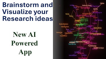 Brainstorm and Visualize your Research ideas with New AI Powered App