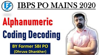 New Pattern Alphanumeric Coding For IBPS PO MAINS 2020 || IBPS RRB PO MAINS 2020