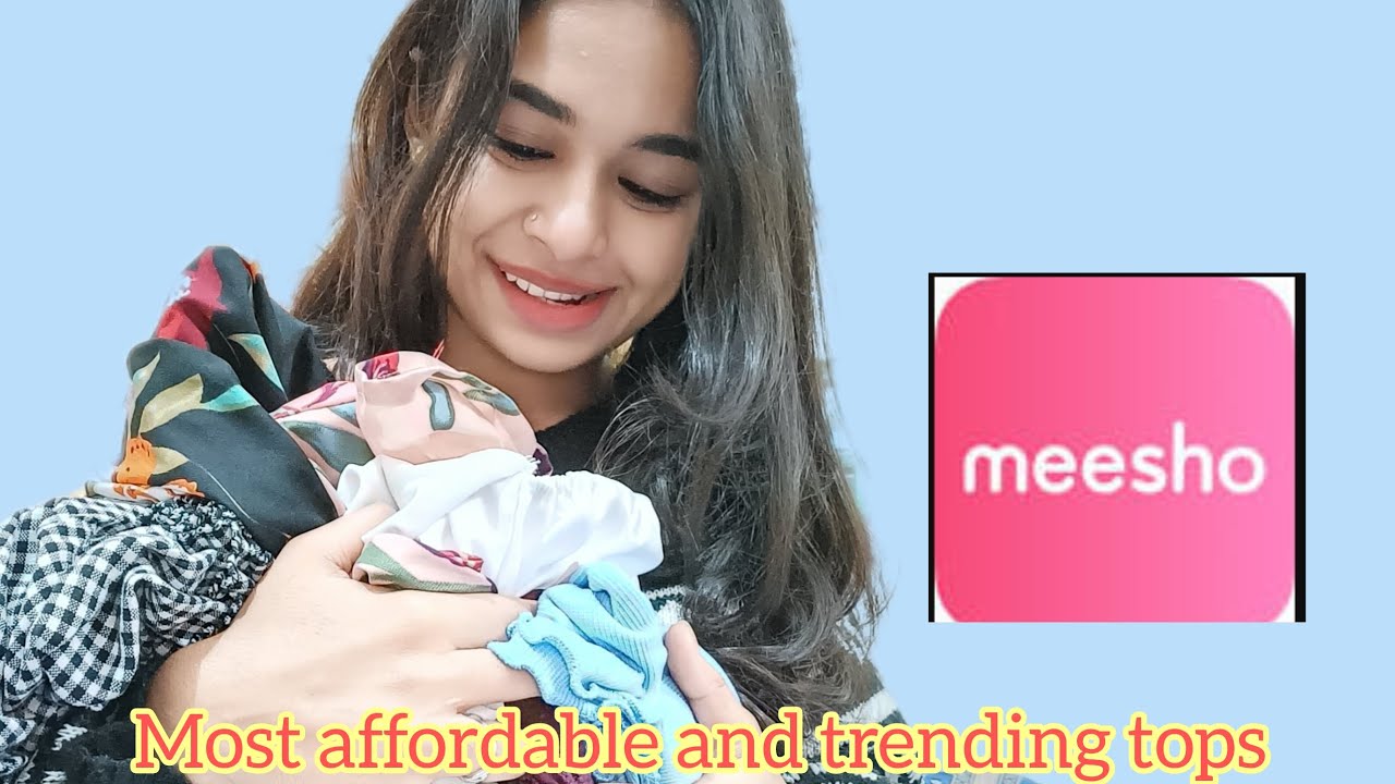 Meesho haul trending tops from meesho meesho YouTube