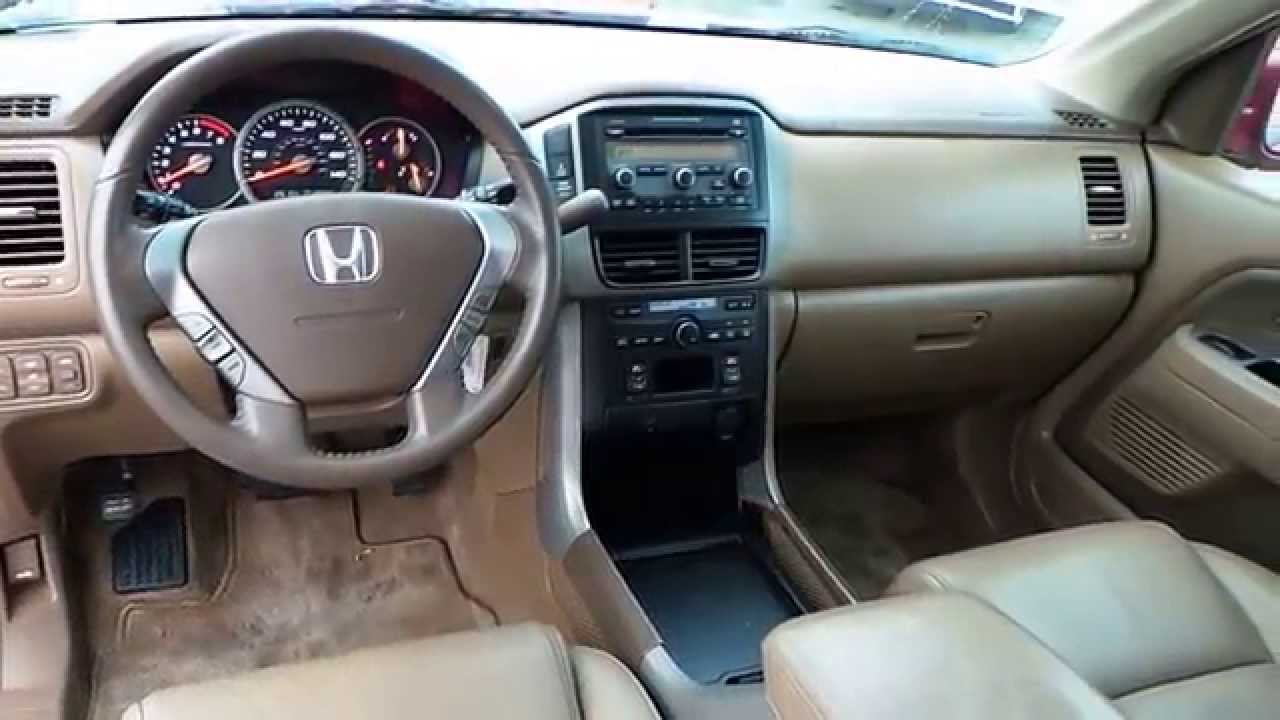 2006 Honda Pilot Redrock Pearl Stock 13530p Interior