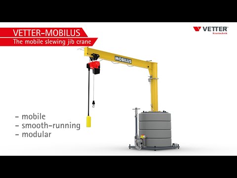 VETTER Krantechnik - MOBILUS - The mobile slewing jib