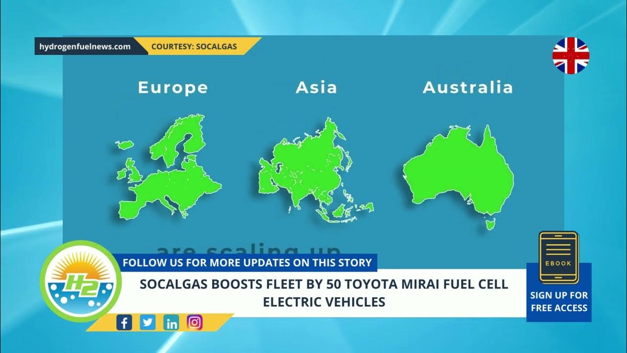 SoCalGas boosts fleet by 50 Toyota Mirai fuel cell electric vehicles