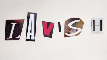 Lavish Lyric Video/Visualizer by twenty one pilots