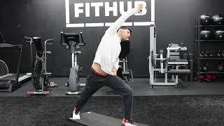 Split Stance Side Bend