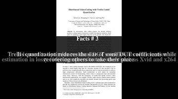 Trellis quantization Top # 5 Facts