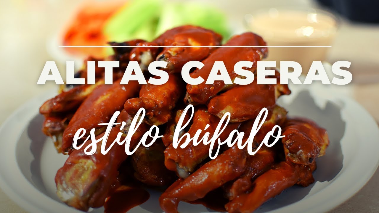 ALITAS CASERAS ESTÍLO BÚFALO | SIN HARINA | LOWCARB & KETO