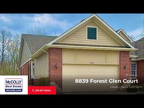 8839 Forest Glen Court, St John, IN home video tour