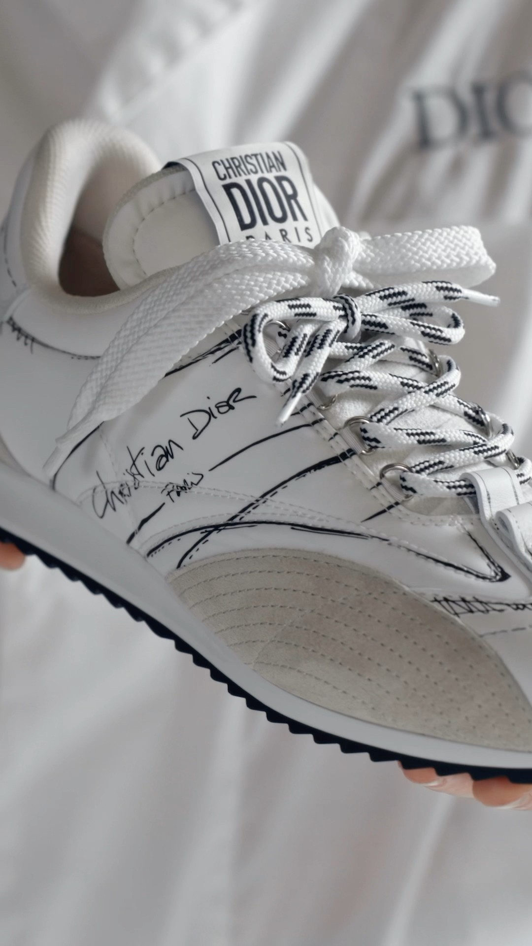The Making of the Dior D-Sketch Sneakers #shorts - YouTube