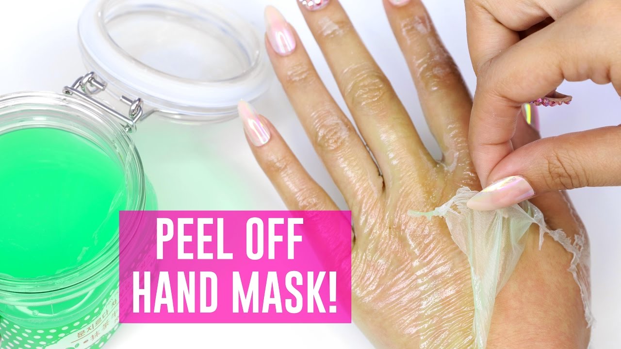 Peel Off Mask For Your Hands Tina Tries It Youtube