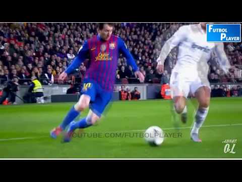 Cristiano Ronaldonun messiye yaptığı çalımlar • messi çıldırıyor...