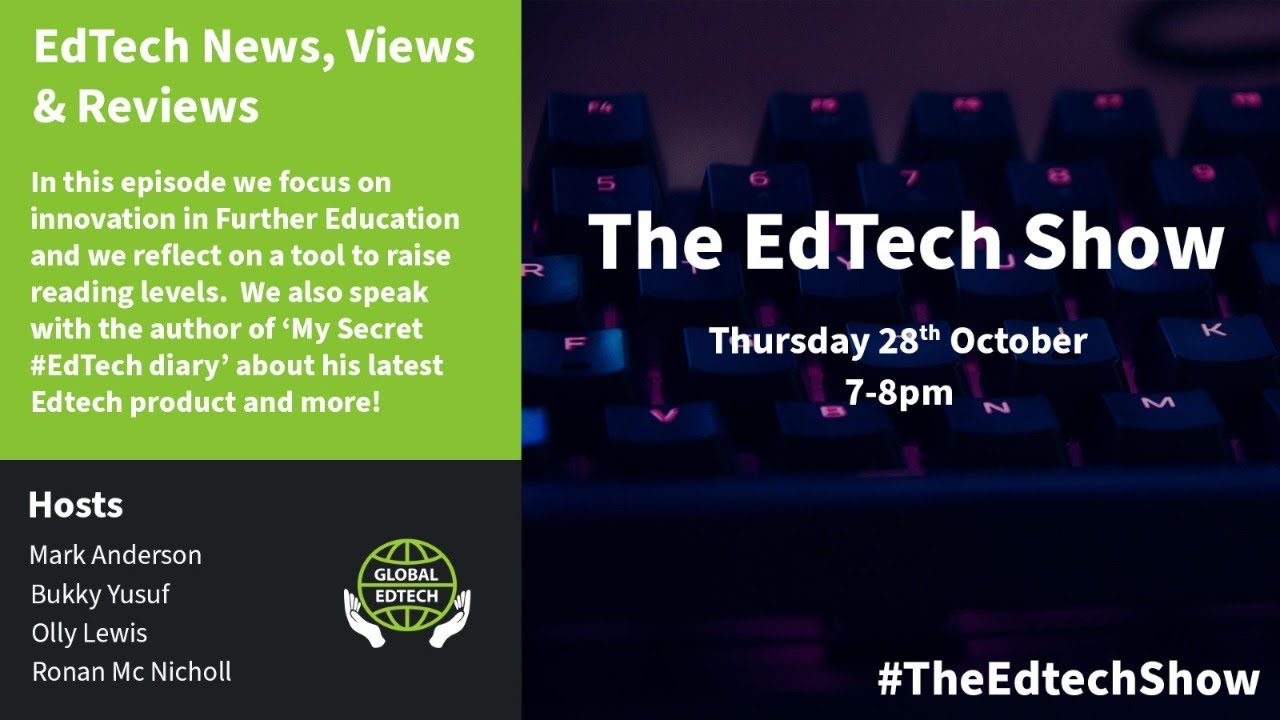 ⁣The latest in #edtech. Developing software in a pandemic. Improving literacy - The Edtech Show #EP2