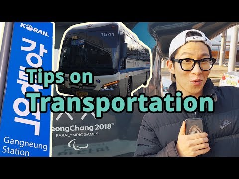 PyeongChang Olympics! Tips on Transportation / 평창 올림픽 대중교통 이용 팁