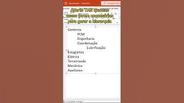 Organograma fácil e rápido no PowerPoint