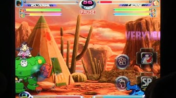 MARVEL VS. CAPCOM 2 iPhone Gameplay Review - AppSpy.com