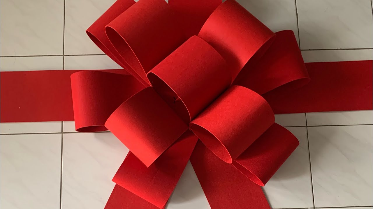 CAR RIBBON CAR BOW TUTORIAL - YouTube